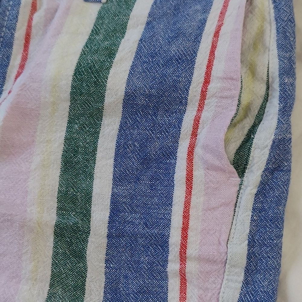 Old Navy Multicolored Striped Shorts size 2 - Picture 4 of 6